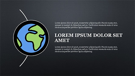 Globe Dan Pilihan Slide Deck, Slide 8, 04347, Bagan dan Diagram Pendidikan — PoweredTemplate.com