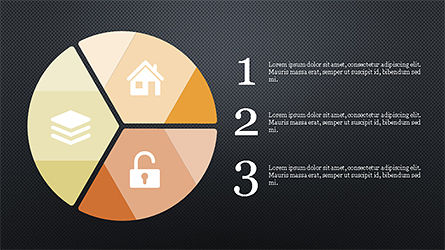 Stunning Presentation Template with Icons and Shapes, Slide 9, 04350, Presentation Templates — PoweredTemplate.com