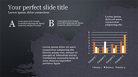 Melde Slide Deck mit Farbflecken, Folie 13, 04351, Datengetriebene Diagramme und Charts — PoweredTemplate.com