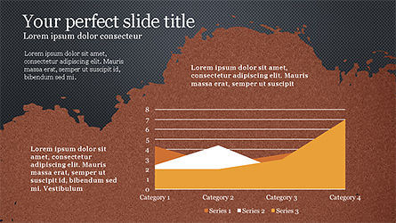 Melde Slide Deck mit Farbflecken, Folie 15, 04351, Datengetriebene Diagramme und Charts — PoweredTemplate.com