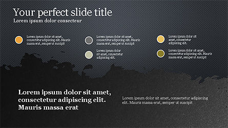Melde Slide Deck mit Farbflecken, Folie 16, 04351, Datengetriebene Diagramme und Charts — PoweredTemplate.com