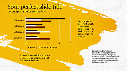 Melde Slide Deck mit Farbflecken, Folie 2, 04351, Datengetriebene Diagramme und Charts — PoweredTemplate.com