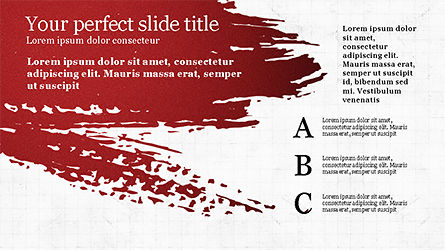 Melde Slide Deck mit Farbflecken, Folie 4, 04351, Datengetriebene Diagramme und Charts — PoweredTemplate.com