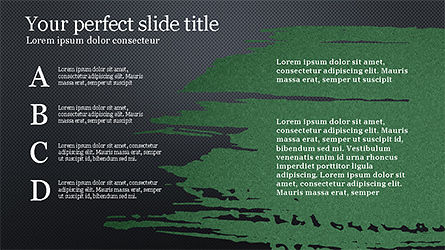 Melde Slide Deck mit Farbflecken, Folie 9, 04351, Datengetriebene Diagramme und Charts — PoweredTemplate.com