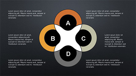 Plataforma deslizante con formas de cadena, Diapositiva 15, 04354, Formas — PoweredTemplate.com