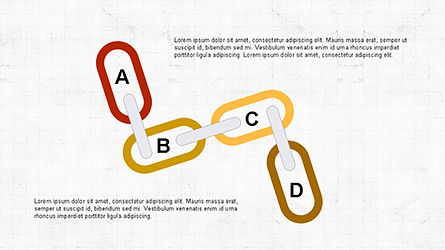 Plataforma deslizante con formas de cadena, Diapositiva 4, 04354, Formas — PoweredTemplate.com
