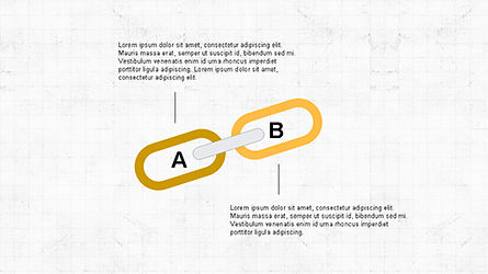 Pont coulissant avec des formes de chaîne, Diapositive 8, 04354, Formes — PoweredTemplate.com