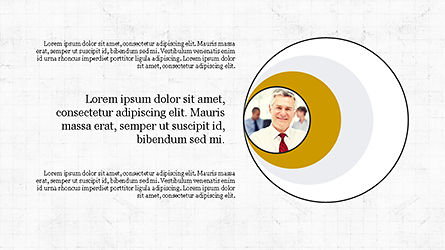 圆圈和箭头, 免费 PowerPoint模板, 04355, 组织图表 — PoweredTemplate.com