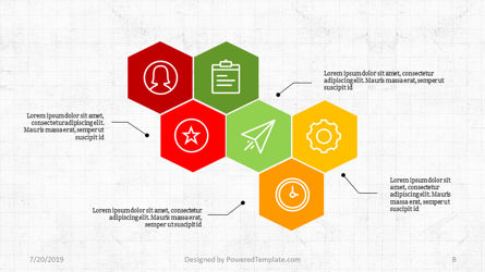 Gráficos infográficos de negocios, Diapositiva 15, 04394, Iconos — PoweredTemplate.com