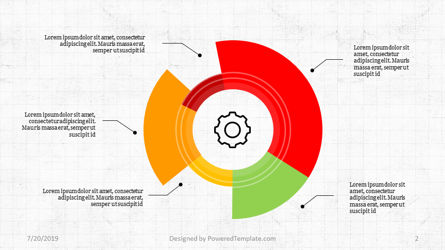 비즈니스 infographic 차트, 슬라이드 9, 04394, 아이콘 — PoweredTemplate.com
