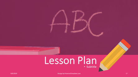 Plan de estudios, Diapositiva 17, 04414, Diagramas y gráficos educativos — PoweredTemplate.com