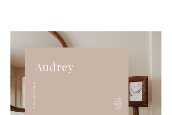 Audrey - PowerPoint Template, スライド 3, 04472, プレゼンテーションテンプレート — PoweredTemplate.com