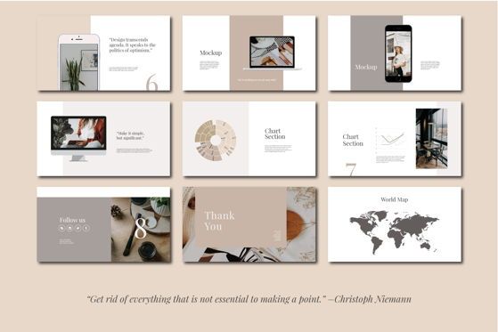Audrey - PowerPoint Template, Diapositive 7, 04472, Modèles de présentations — PoweredTemplate.com