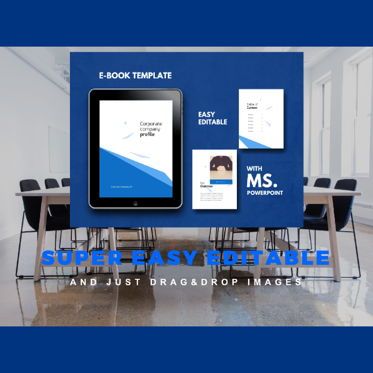 Corporate Company Profile eBook PowerPoint Presentation Template, Slide 10, 04493, Model Bisnis — PoweredTemplate.com