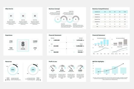 2020 Year Report PowerPoint Presentation Template, Slide 3, 04521, Infographics — PoweredTemplate.com
