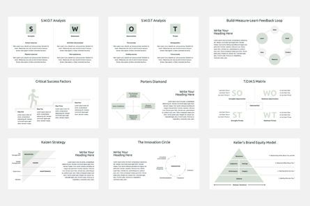 Business Strategy PowerPoint Template, Slide 4, 04525, Business Models — PoweredTemplate.com