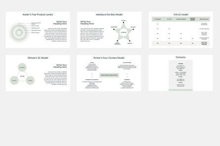 Business Strategy PowerPoint Template, Slide 6, 04525, Business Models — PoweredTemplate.com