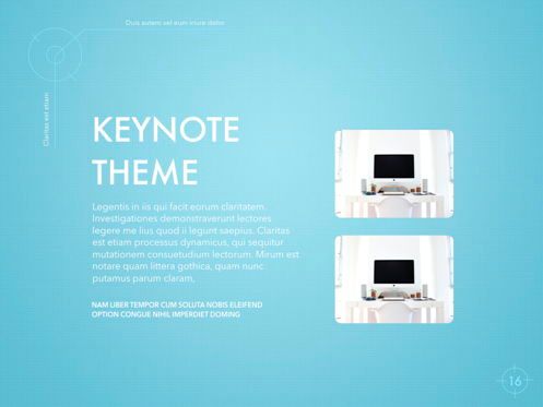 Blue Chip Keynote Presentation Template, Slide 13, 04536, Presentation Templates — PoweredTemplate.com