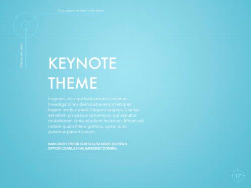 Blue Chip Keynote Presentation Template, Diapositive 14, 04536, Modèles de présentations — PoweredTemplate.com