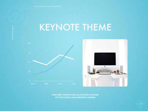 Blue Chip Keynote Presentation Template, Slide 16, 04536, Presentation Templates — PoweredTemplate.com