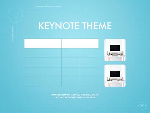 Blue Chip Keynote Presentation Template, Diapositiva 17, 04536, Plantillas de presentación — PoweredTemplate.com