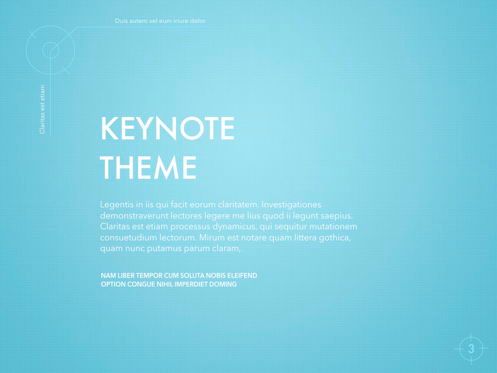 Blue Chip Keynote Presentation Template, Slide 3, 04536, Presentation Templates — PoweredTemplate.com