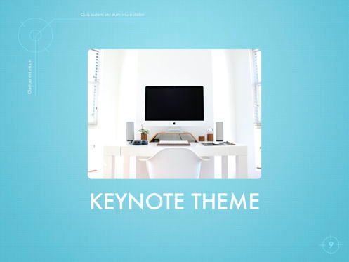 Blue Chip Keynote Presentation Template, Slide 6, 04536, Presentation Templates — PoweredTemplate.com