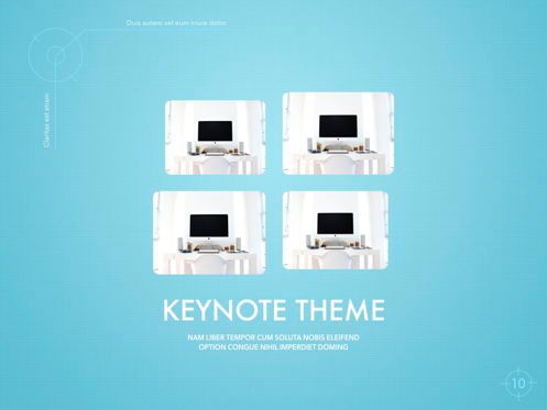 Blue Chip Keynote Presentation Template, Slide 7, 04536, Presentation Templates — PoweredTemplate.com