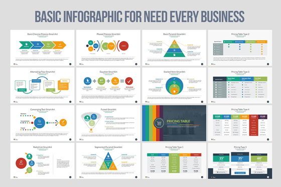 Infographic Business PowerPoint Presentation Template, Slide 11, 04545, Business Models — PoweredTemplate.com