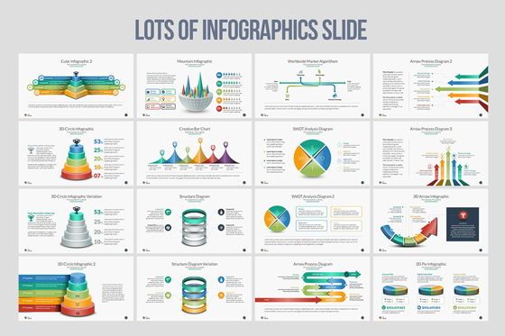 Infographic Business PowerPoint Presentation Template, Slide 7, 04545, Business Models — PoweredTemplate.com