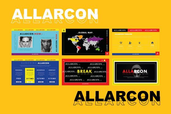 Allarcon - PowerPoint Template, Diapositiva 7, 04558, Plantillas de presentación — PoweredTemplate.com