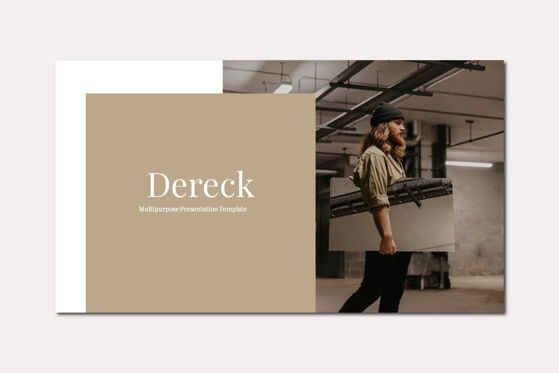 Dereck - PowerPoint Template, 幻灯片 3, 04579, 演示模板 — PoweredTemplate.com