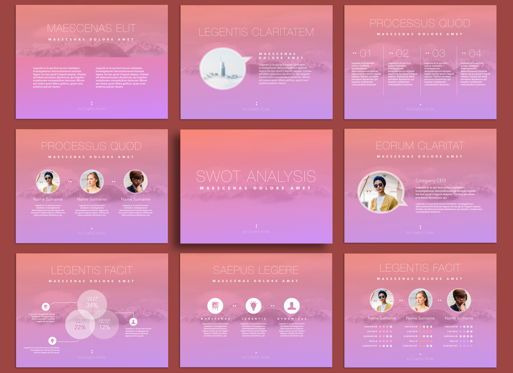Be Trendy Powerpoint and Google Slides Presentation Template, Dia 2, 04582, Presentatie Templates — PoweredTemplate.com