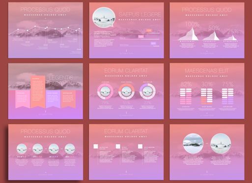 Be Trendy Powerpoint and Google Slides Presentation Template, Dia 3, 04582, Presentatie Templates — PoweredTemplate.com