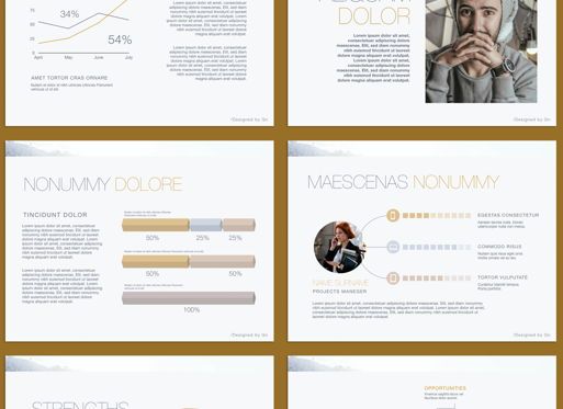 Bold Statement Powerpoint and Google Slides Presentation Template, Slide 4, 04584, Presentation Templates — PoweredTemplate.com