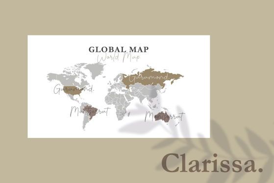 CLARISSA - PowerPoint Template, 幻灯片 9, 04591, 演示模板 — PoweredTemplate.com
