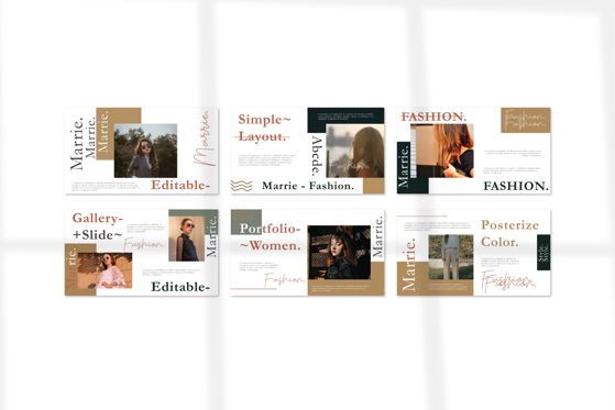 MARRIE - PowerPoint Template, Diapositiva 4, 04595, Plantillas de presentación — PoweredTemplate.com