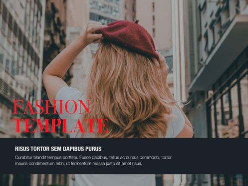 Fashion Tale Powerpoint and Google Slides Presentation Template, Dia 8, 04608, Presentatie Templates — PoweredTemplate.com