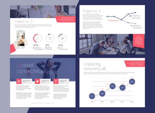 Front Row Powerpoint and Google Slides Presentation Template, Slide 4, 04609, Presentation Templates — PoweredTemplate.com