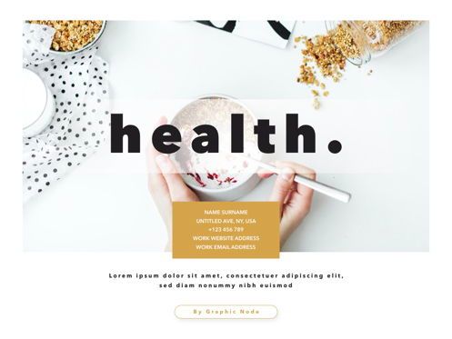 Healthy Powerpoint and Google Slides Presentation Template, Slide 15, 04610, Templat Presentasi — PoweredTemplate.com