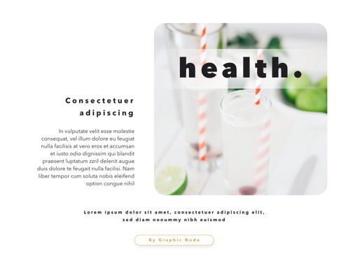 Healthy Powerpoint and Google Slides Presentation Template, Slide 6, 04610, Templat Presentasi — PoweredTemplate.com