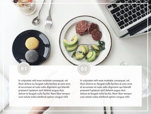 Healthy Diet Powerpoint and Google Slides Presentation Template, Dia 3, 04612, Presentatie Templates — PoweredTemplate.com