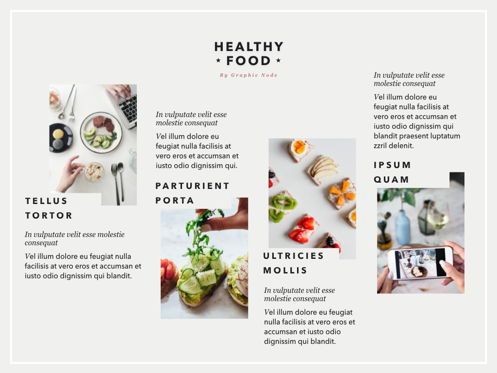 Healthy Diet Powerpoint and Google Slides Presentation Template, Slide 5, 04612, Presentation Templates — PoweredTemplate.com