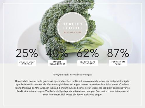 Healthy Diet Powerpoint and Google Slides Presentation Template, Slide 7, 04612, Presentation Templates — PoweredTemplate.com