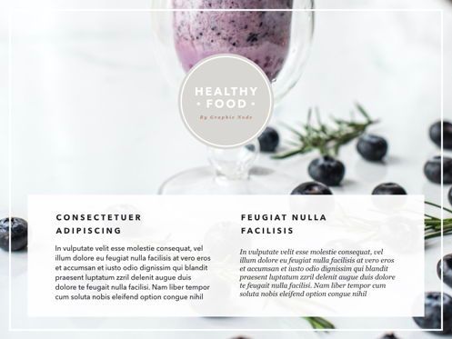 Healthy Diet Powerpoint and Google Slides Presentation Template, Slide 9, 04612, Presentation Templates — PoweredTemplate.com