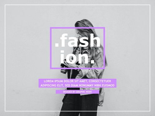 High Fashion Powerpoint and Google Slides Presentation Template, PowerPoint Template, 04613, Presentation Templates — PoweredTemplate.com