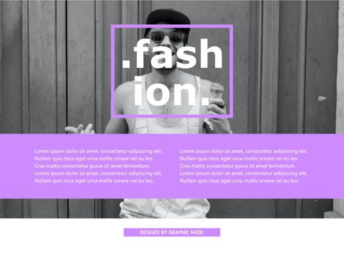 High Fashion Powerpoint and Google Slides Presentation Template, Slide 11, 04613, Presentation Templates — PoweredTemplate.com