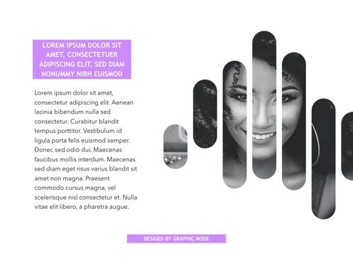 High Fashion Powerpoint and Google Slides Presentation Template, Slide 13, 04613, Presentation Templates — PoweredTemplate.com