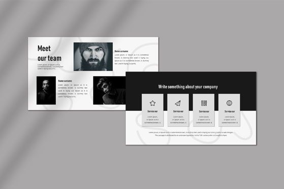 LEAF - PowerPoint Template, Diapositive 3, 04626, Modèles de présentations — PoweredTemplate.com