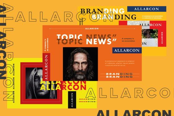 ALLARCON - Google Slides, スライド 2, 04647, プレゼンテーションテンプレート — PoweredTemplate.com